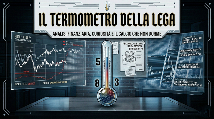 SINDROME DA "F5": LA LEGA AUGUSTA MANDA IN TILT IL WEB