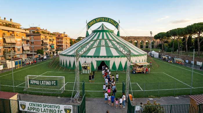 APPIO LATINO: IL CAMPO DIVENTA UN CIRCO E I TIFOSI VEDONO I MOSTRI